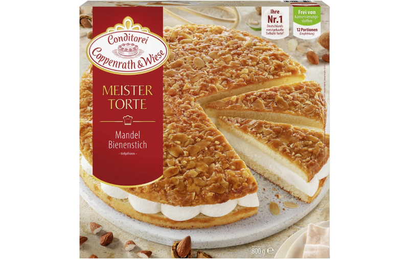 Coppenrath & Wiese Meistertorte Mandel-Bienenstich 800 g
