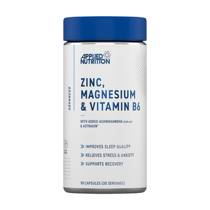Zinc, Magnesium & Vitamin B6 Capsules With Ashwagandha - 60 Capsules