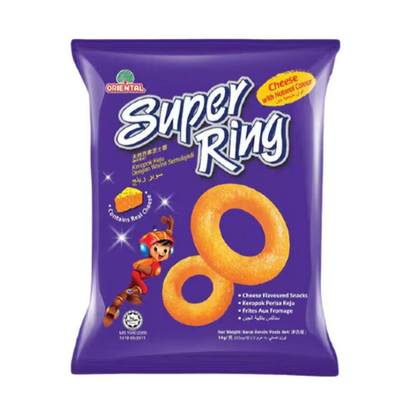 Super Ring Cheese Rings Snack, 60g