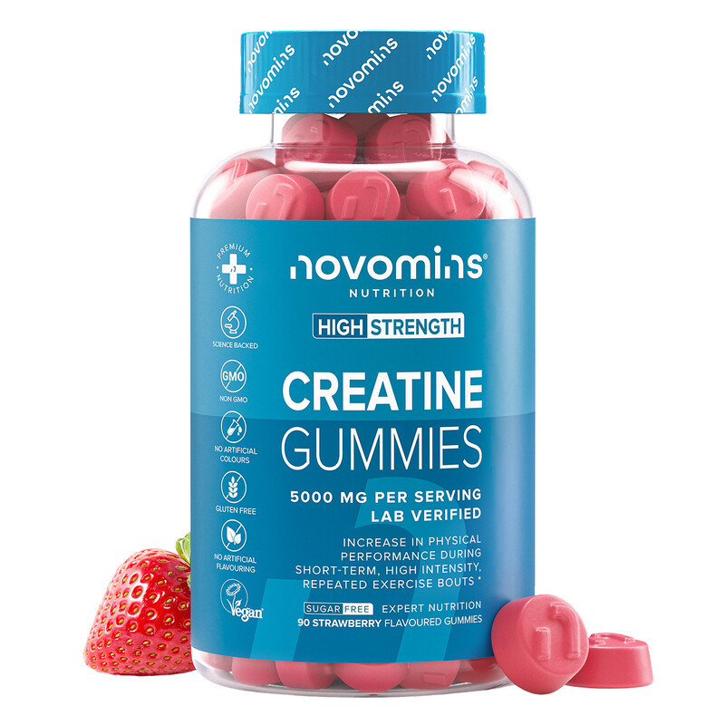 Novomins Creatine Gummies - 90 Gummies