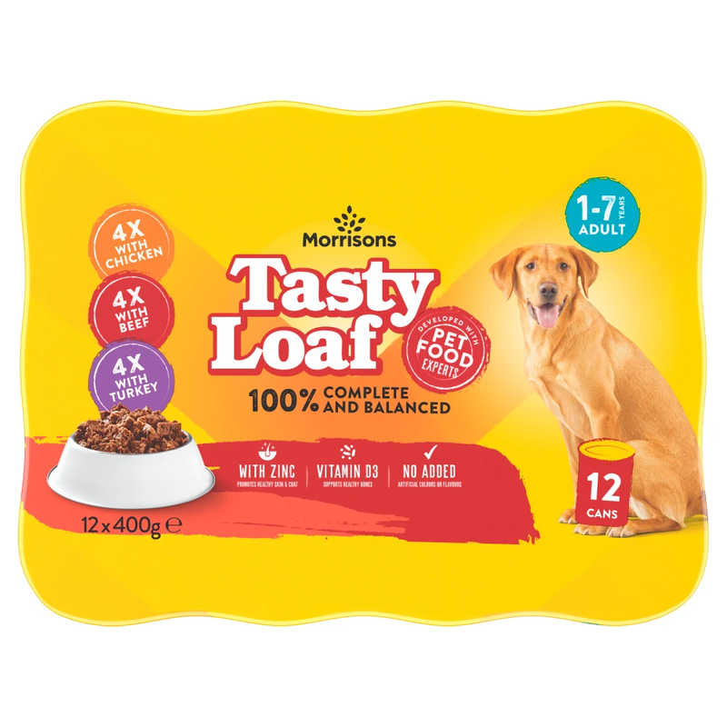 Tasty Loaf 1-7 Years Adult 12 x 400g