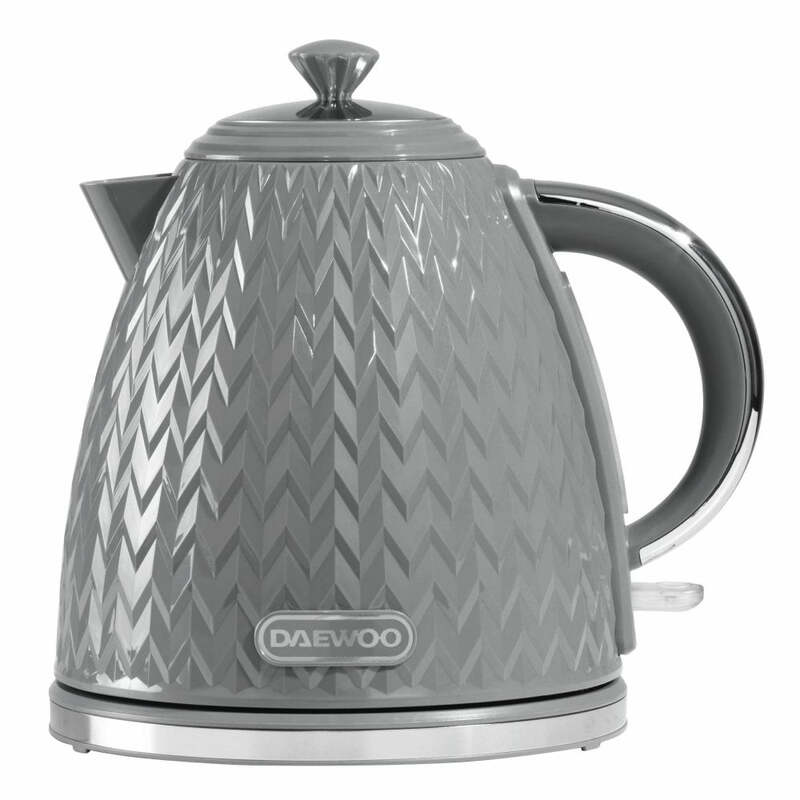 Argyle Jug Kettle, 1.7L, Textured, Dark Grey - SDA1820GE