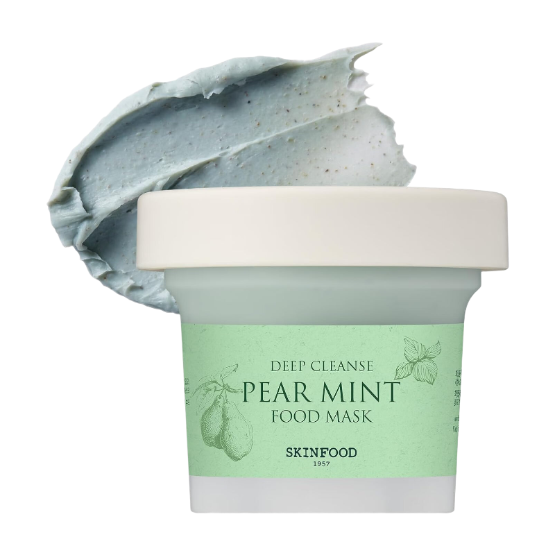 SKINFOOD Birne-Minze-Gesichtsmaske 120g