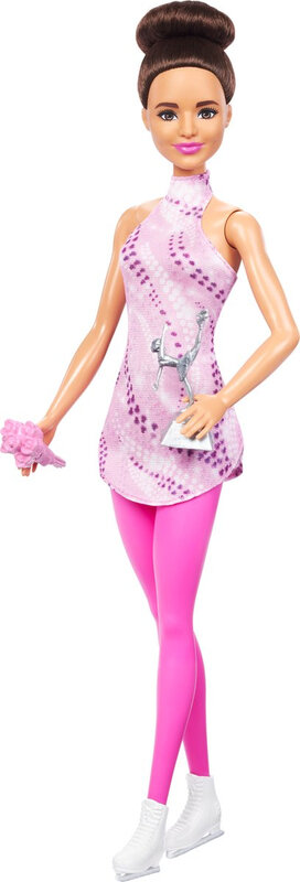 Barbie Carrières modepop skater - 25 cm, roze outfit