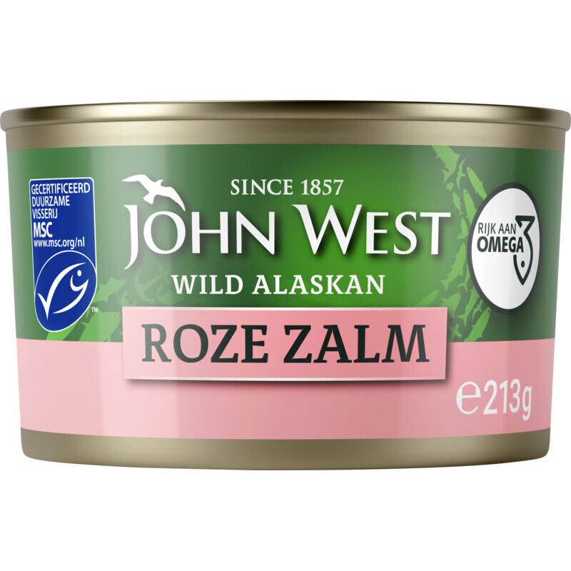 John West Roze Zalm - 213 g