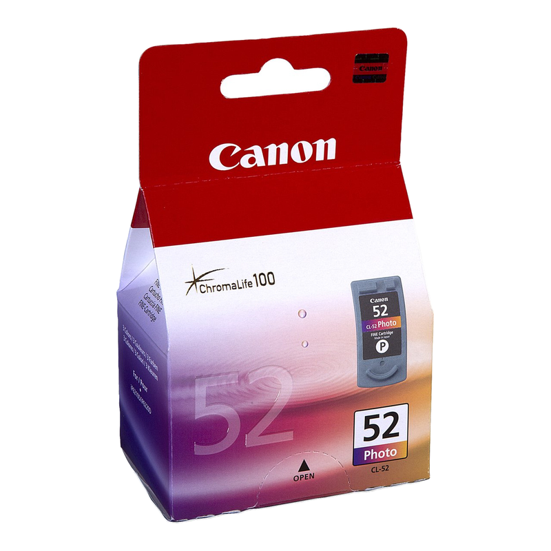 Canon CL-52 originele inktcartridge 1 stuk zwart, cyaan, magenta, geel