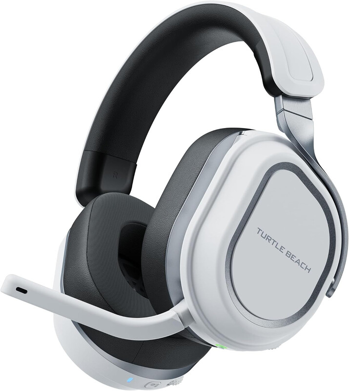 Turtle Beach Stealth 700 casque gaming sans fil – PC, PS5, Xbox Series X|S et Switch 2 – haut-parleurs 60 mm – double transmetteur – connexion 2,4 GHz + Bluetooth – autonomie 80 h – coussinets d’oreilles en mousse à mémoire – Blanc