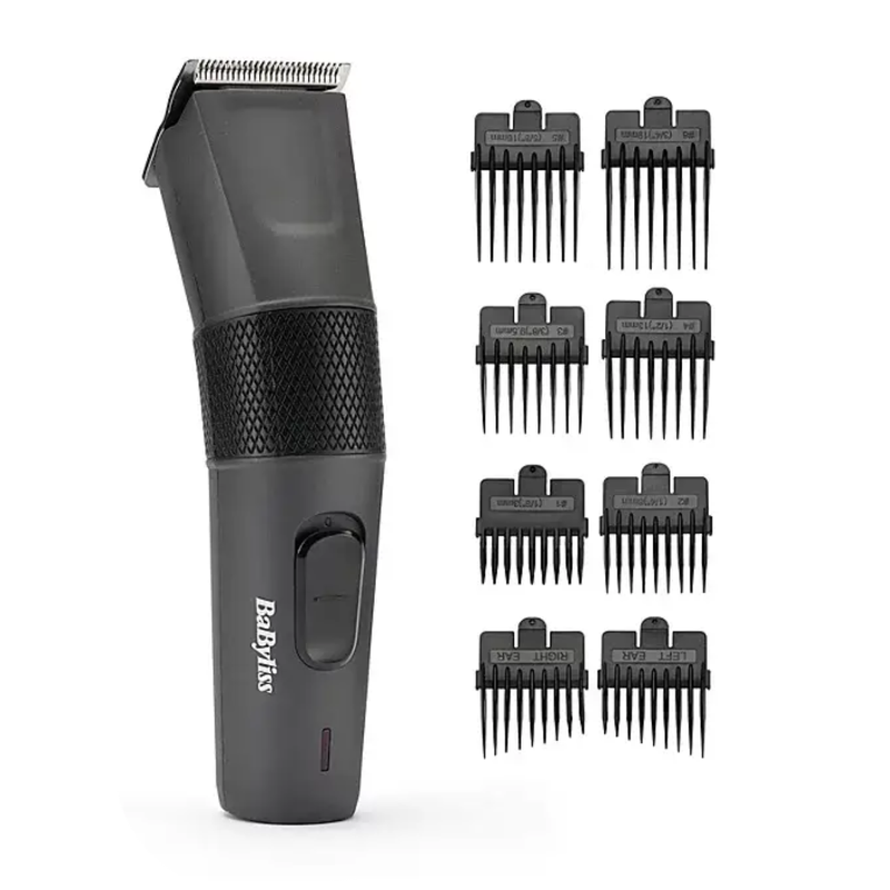 Power Precision Hair Clipper – Corded Mains Power, Diamond-Sharpened Blades, 10 Cutti