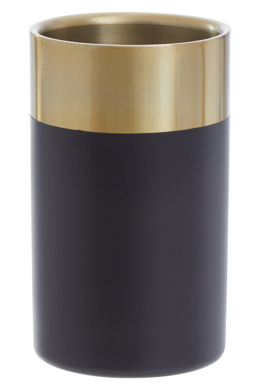 Interiors By Premier Black Champagne And Wine Cooler