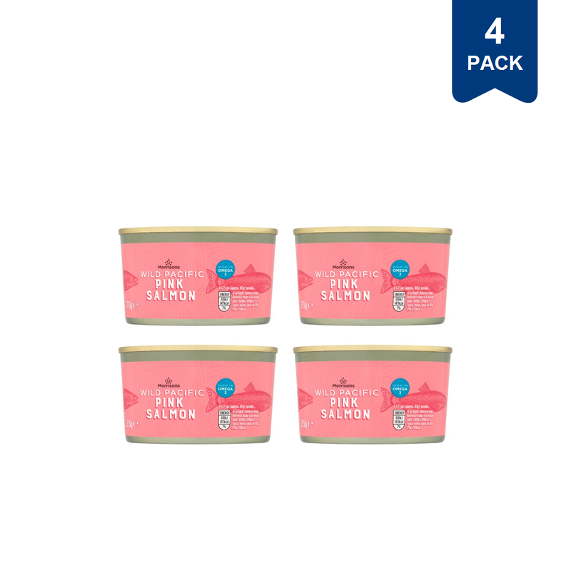Morrisons Pink Salmon 213g (4 Packs)