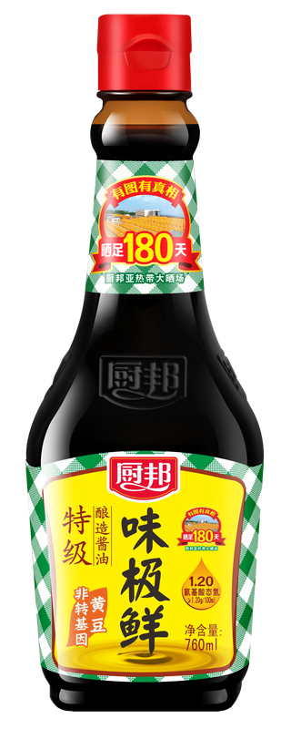 Chu Bang Light Chubang Premium Soy Sauce 760Ml