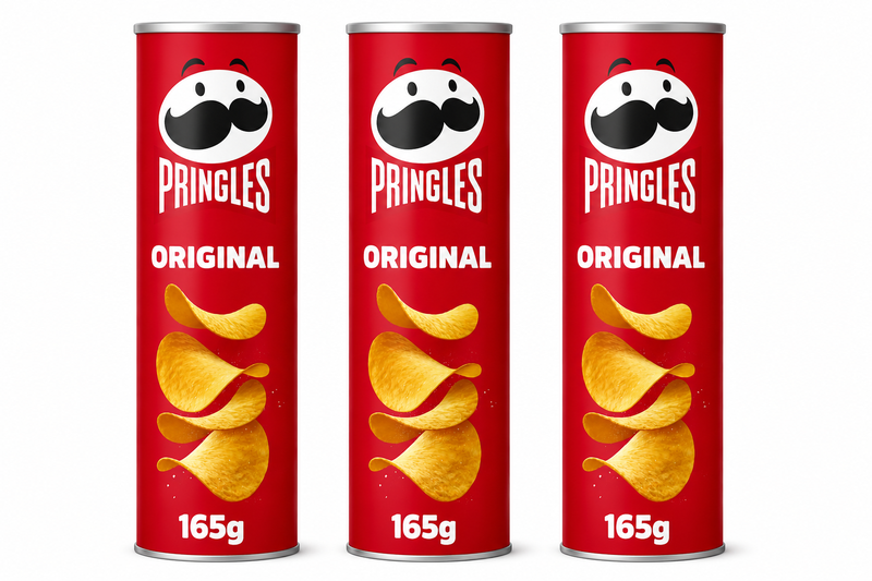 Pringles Original Chips – 3 x 165 g
