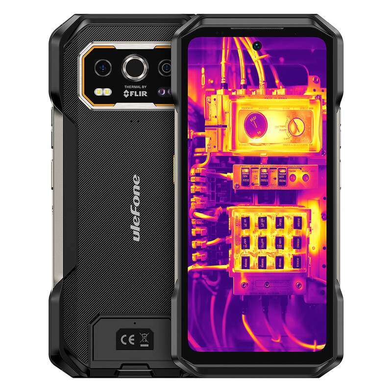 Ulefone Armor 27T Pro Plus 5G Smartphone: Robustes 24/256 GB Outdoor-Handy mit FLIR Wärmebildkamera, 10600 mAh Akku