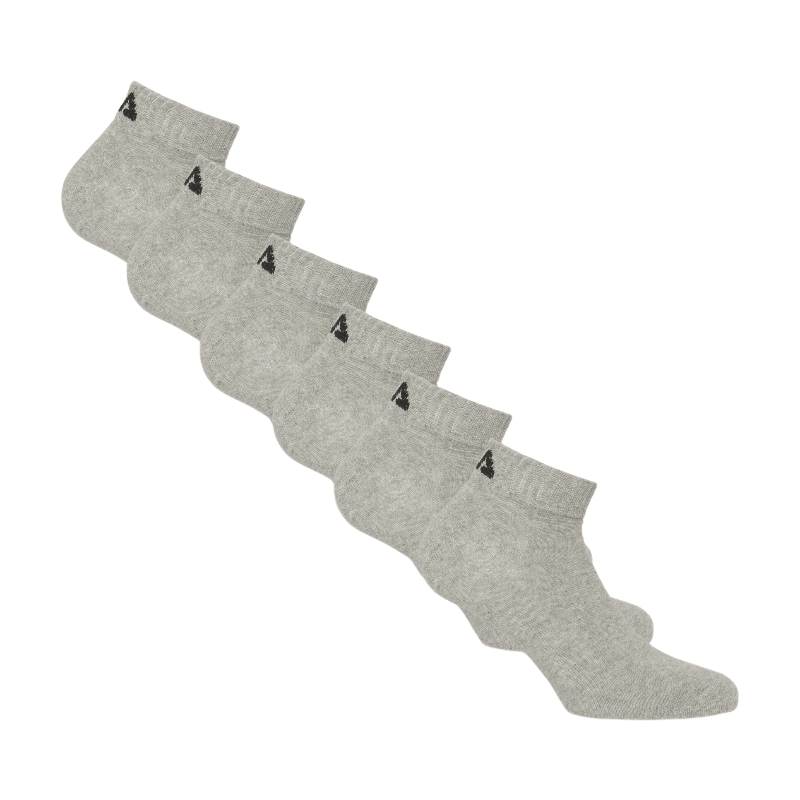 FILA Enkelsokken / Enkelsokken 6-pack Grijs Maat 35-38