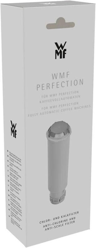 WMF Perfection Wasserfilter, reduziert Kalk und Wasserhärte, NSF-zertifiziert, PP-Material, 75 x 45 x 230 mm