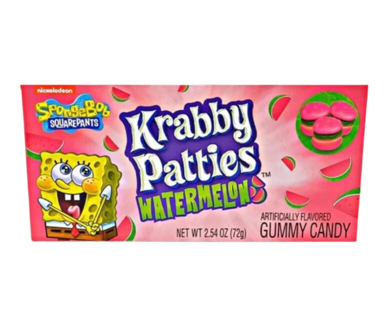 SpongeBob Schwammkopf Krusty Krabben-Patties Wassermelone 72 g