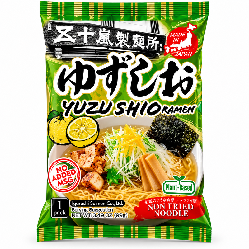Iragashi Seimen Yuzu Zout Ramen 98 g
