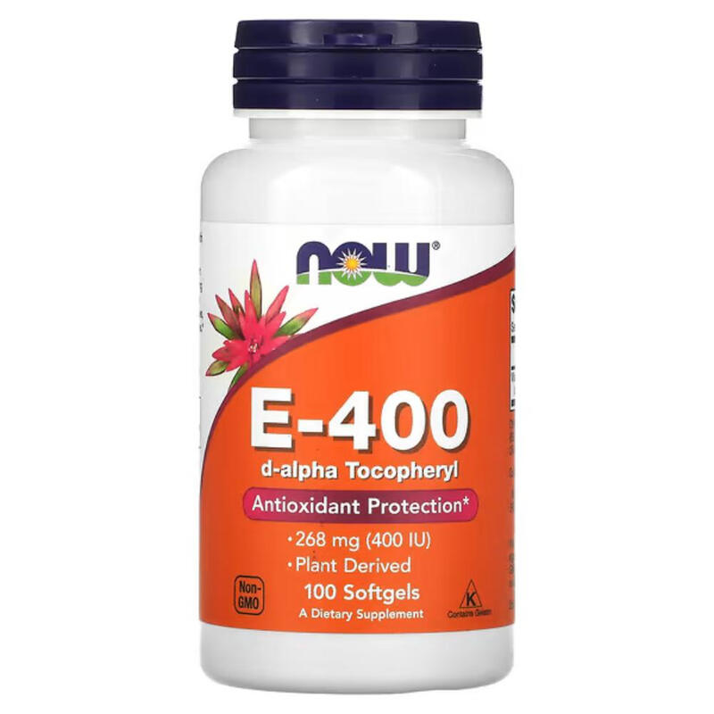 Vitamin E Antioxidant Natural 400 IU - 100 Softgels