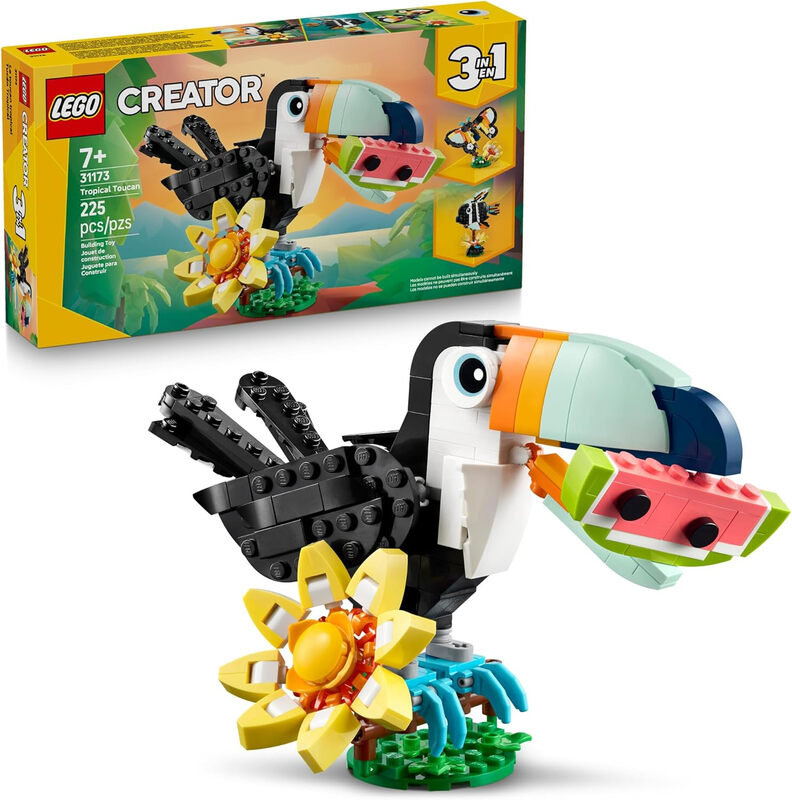 Creator 31173 3-in-1 Wild Animals: Tropical Toucan