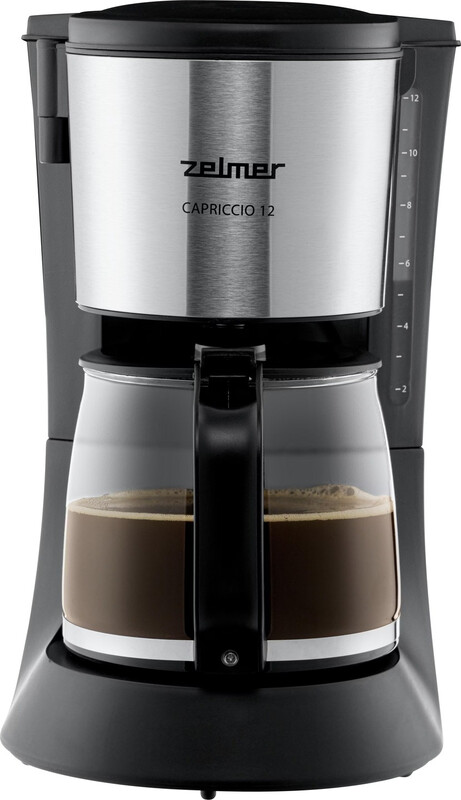 Zelmer ZCM1200 Capriccio koffiezetapparaat zilver-zwart