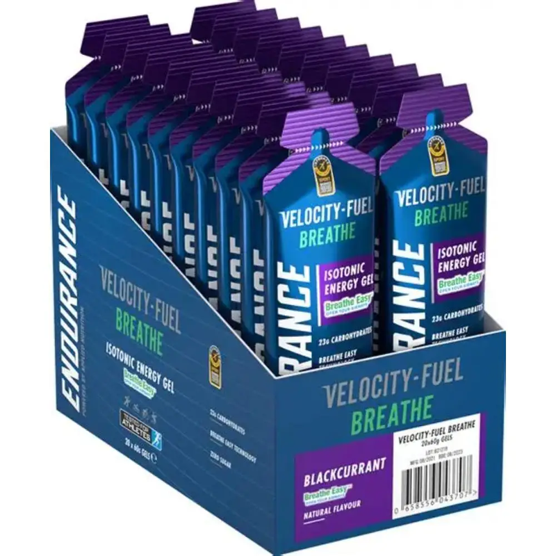 Energy Gel Endurance Blackcurrant - 20 x 60 ml