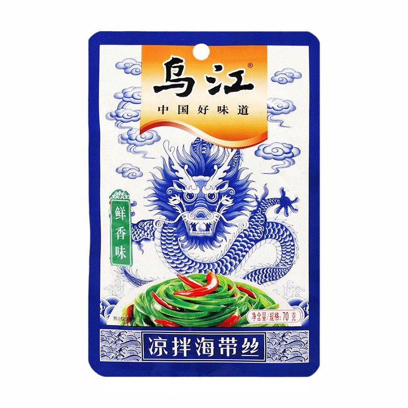 Wujiang Cold Dressed Kelp Strips Fresh Flavor 70g