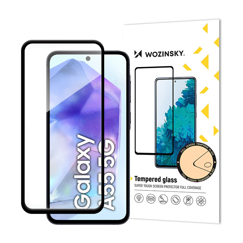 Wozinsky Super Strong Vollkleber Panzerglas für Samsung Galaxy S25 Vollbild