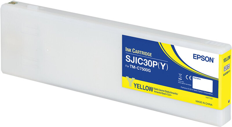 Epson SJIC30P(Y): Inktcartridge voor ColorWorks C7500G (geel)