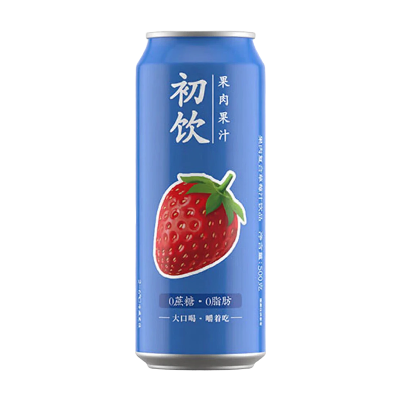 Chu Yin Light 【Cooling】【Hydration】Chuyin Strawberry Flavored Juice Drink 500Ml