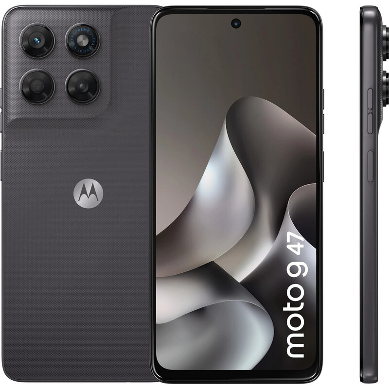 Motorola Moto G47 Smartphone mit 8/128 GB Speicher, unverwüstbarem Design und leistungsstarker Leistung für den anspruchsvollen Alltag.