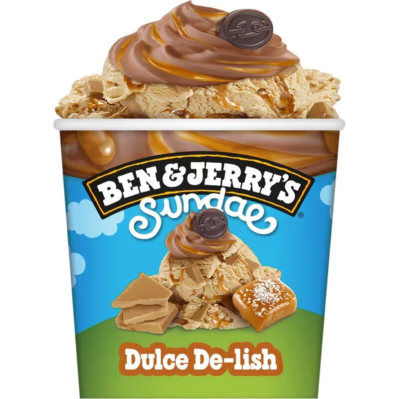 Ben & Jerry's IJs Dulce De-lish Sundae 427 ml