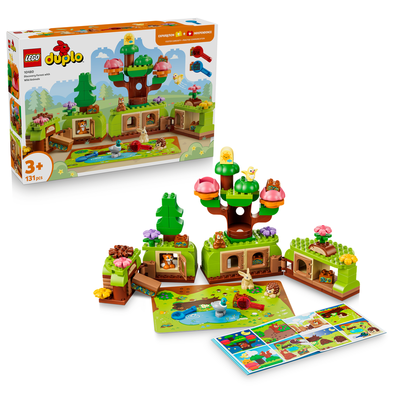 LEGO DUPLO Stadt 10480 Entdeckerwald mit wilden Tieren