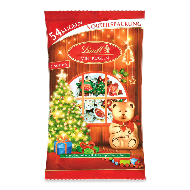 Lindt Teddy Mini Mix Schokoladenkugeln, 268 g
