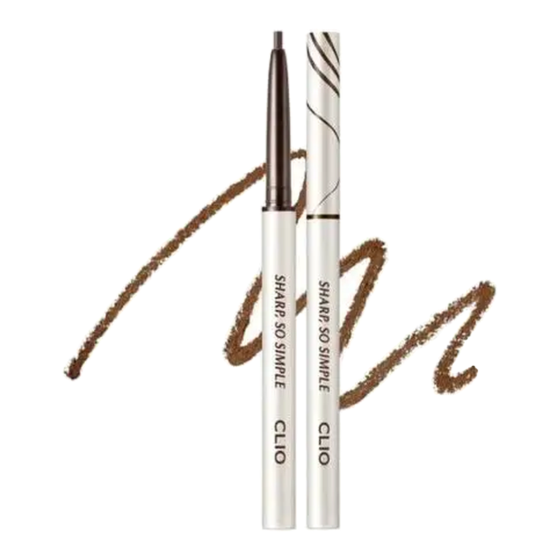 clio SHARP SO SIMPLE WASSERFESTER PENCIL LINER 002 BRAUN