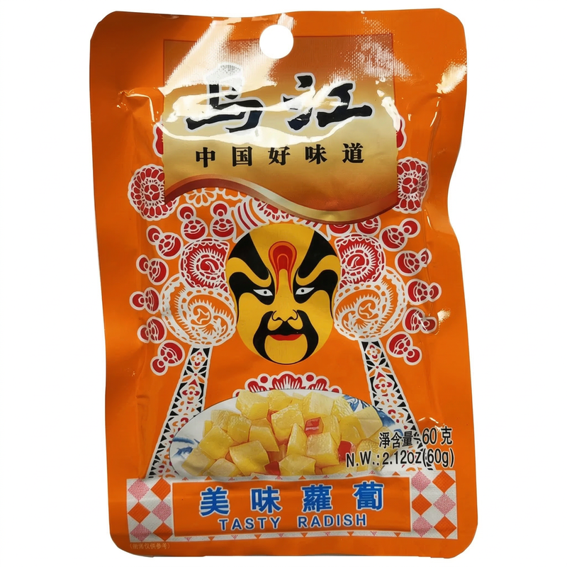 Wu Jiang Pickled Tasty Radish 60G