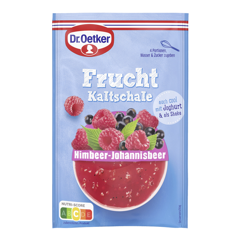 Dr. Oetker Frucht Kaltschale Himbeer/Johannisbeer 57g