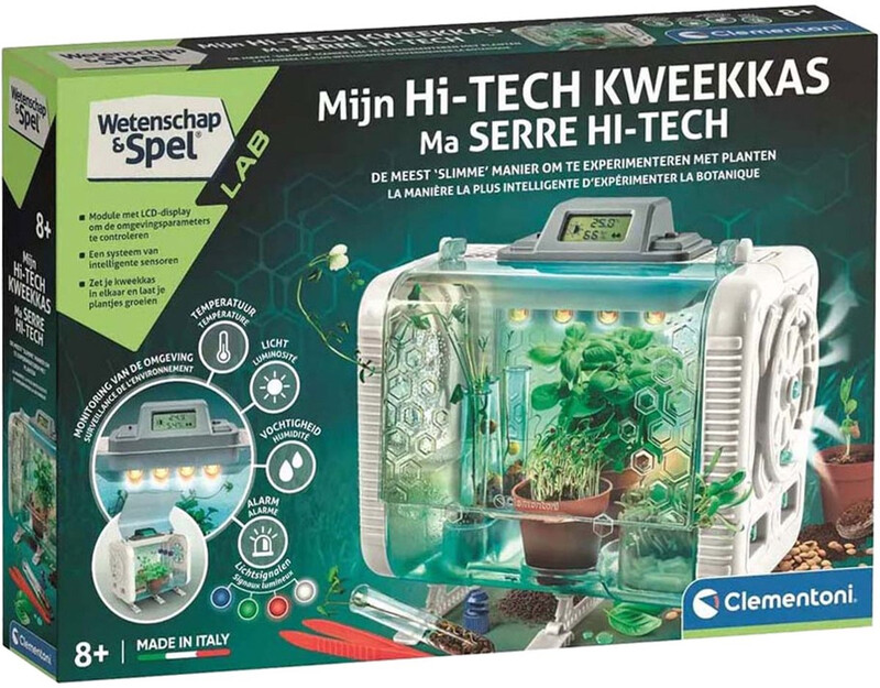 Clementoni hightech groeidoos STEM speelgoed - meerkleurig