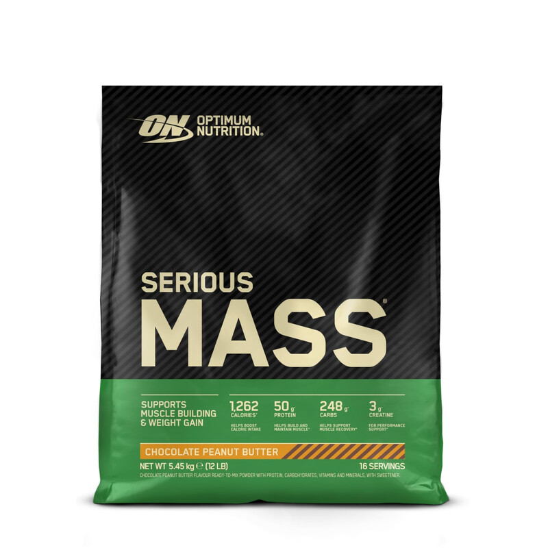 Optimum Nutrition Serious Mass - 5450 g - Schokolade-Erdnussbutter