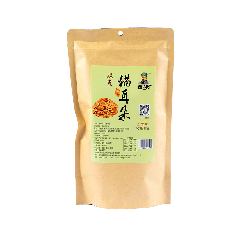 Wo Long Katzenohren (Fünf-Gewürze-Geschmack) 280 g