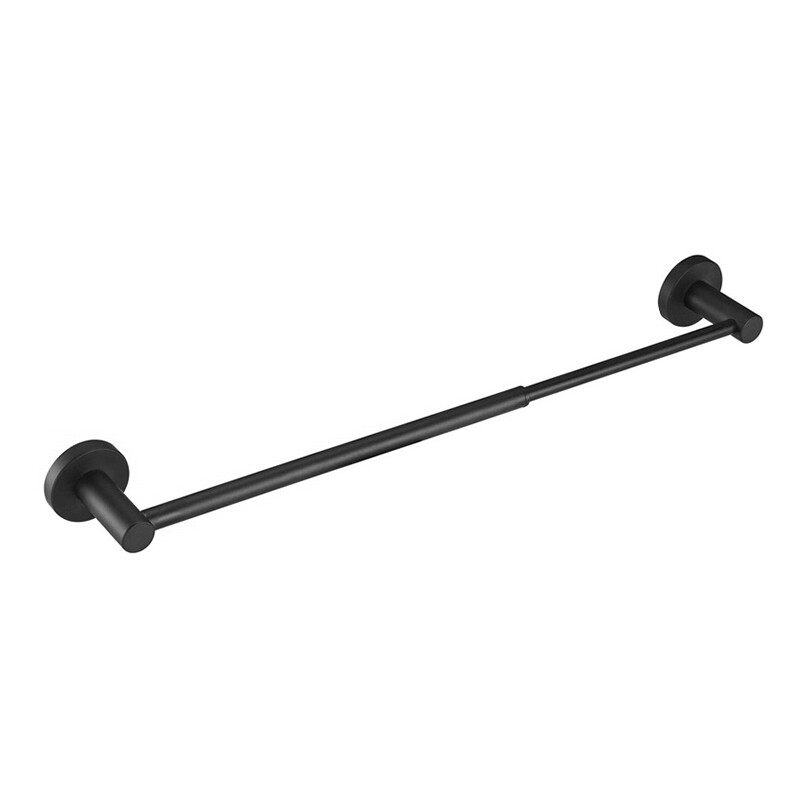 Black Adjustable Shower Shelf, Modern Minimalist, Single Unit