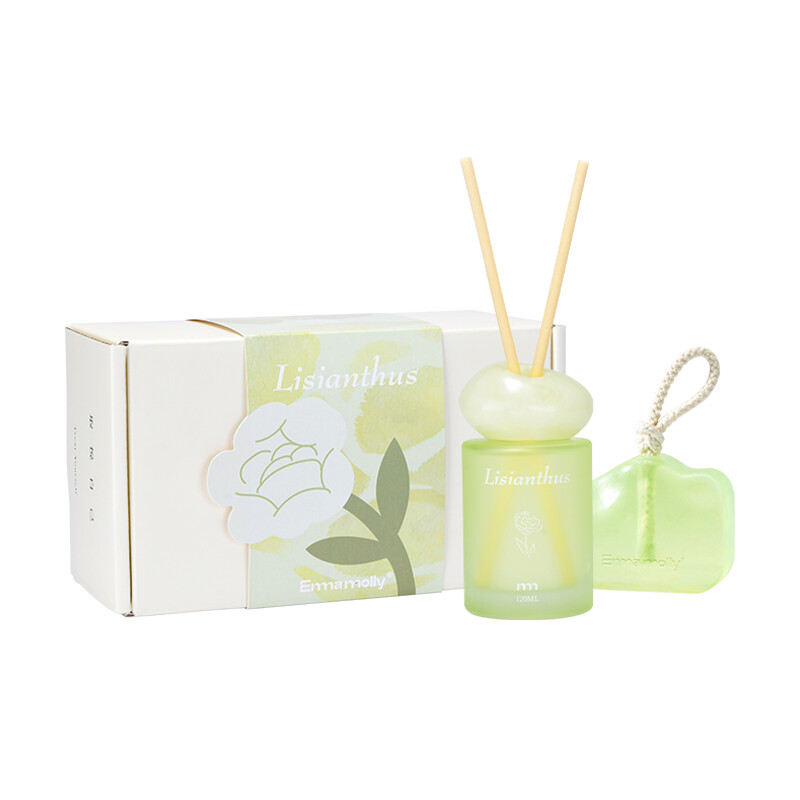 Emma Molly Gift of the Earth Aromatherapie Essentiële Olie Zeep Geschenkdoos Eustoma