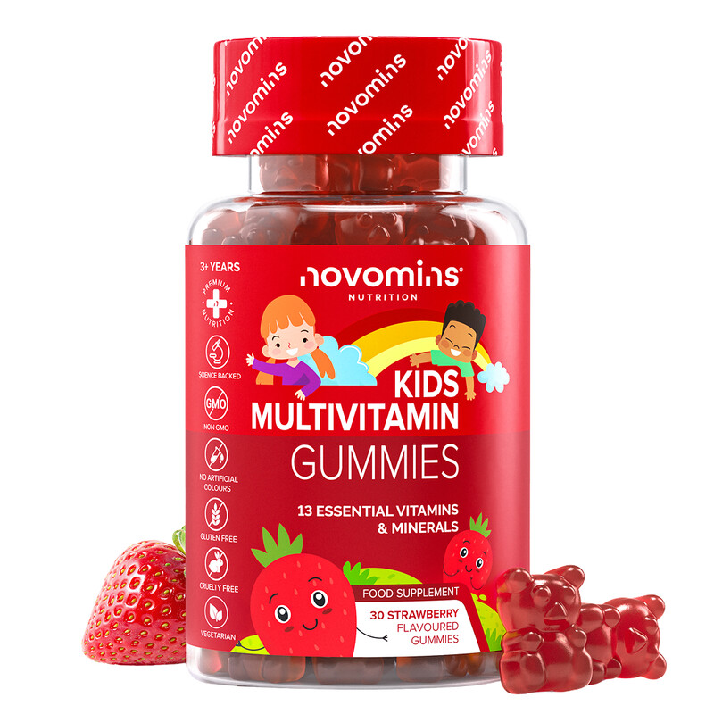 Novomins Kids Multivitamin Gummies - 30 Gummies