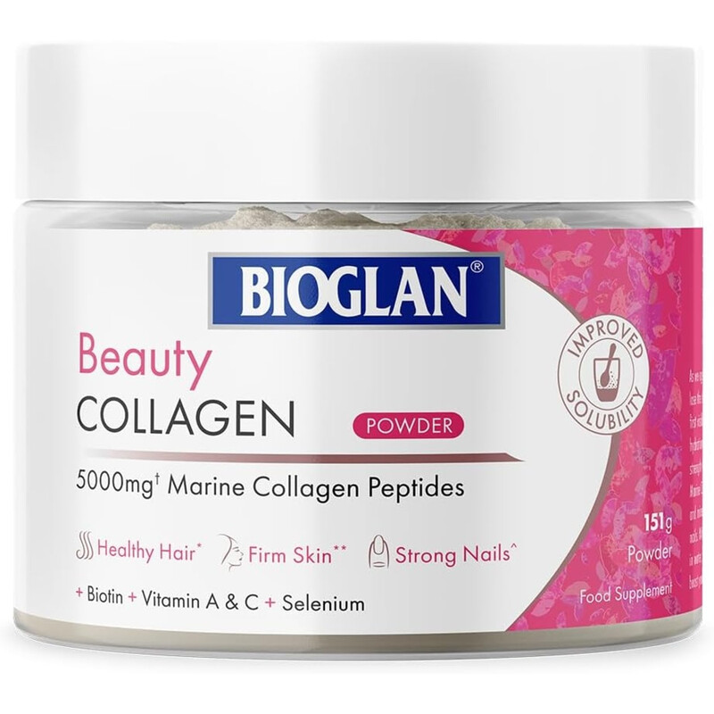 Bioglan Collagen | 5000Mg Marine Collagen Powder | Helps Support Healthy Looking Skin, Hair, Nails | Biotin | Vitamin C | Selenium | Hyaluronic Acid - Image 2