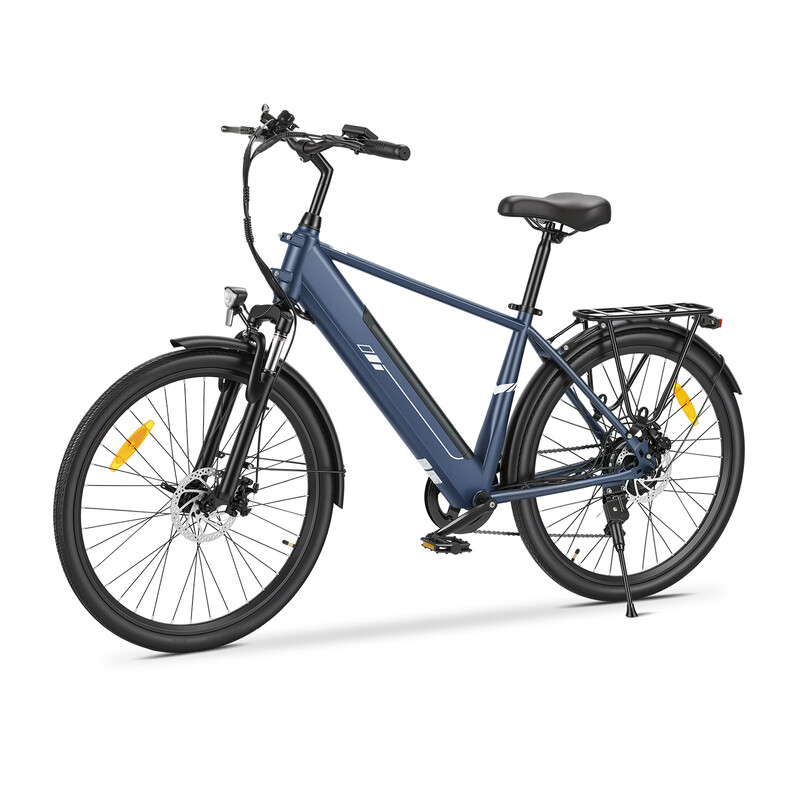 Touroll Roamer 2 250 W 26 Zoll 36 V 15,6 Ah 7 Geschwindigkeiten 45 Nm 100 km Max. Reichweite Trekkingrad mit mechanischer Scheibenbremse & E-Bremse