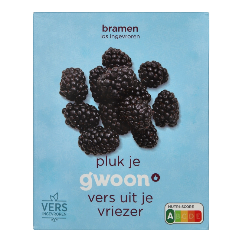 G'woon Zwarte bessen Bevroren - 250 g