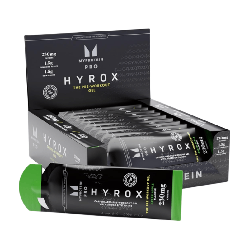Myprotein The Energy Gel Green Apple Flavour - 12 X 50G