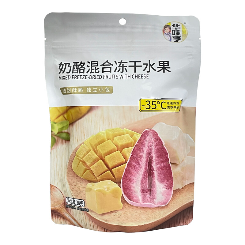 HuaWeiHeng Gedroogde fruitmix met kaas 28 g