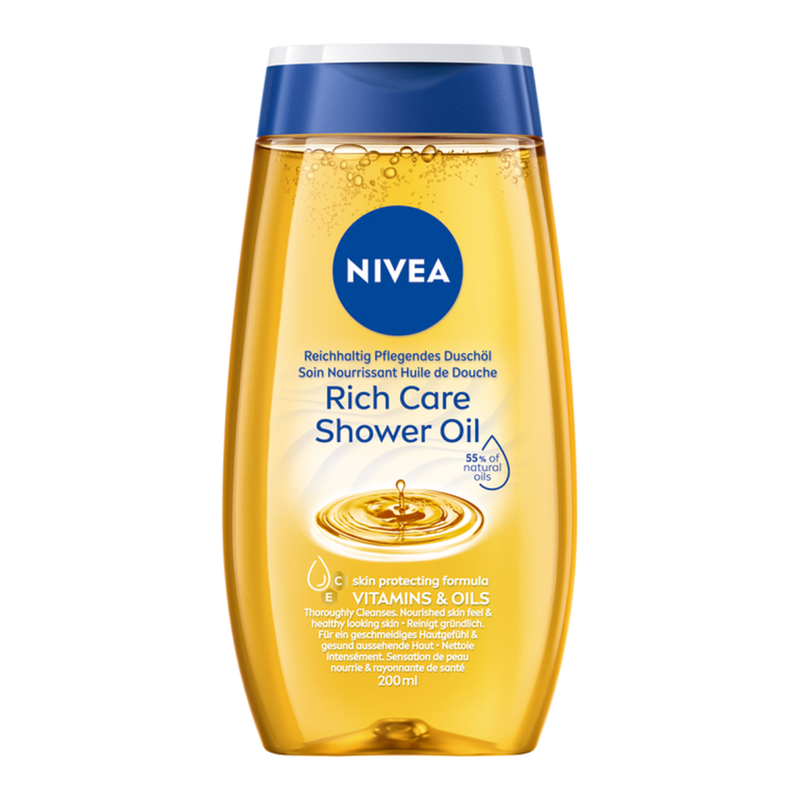 NIVEA Natural Shower Oil Doucheolie 200 ml