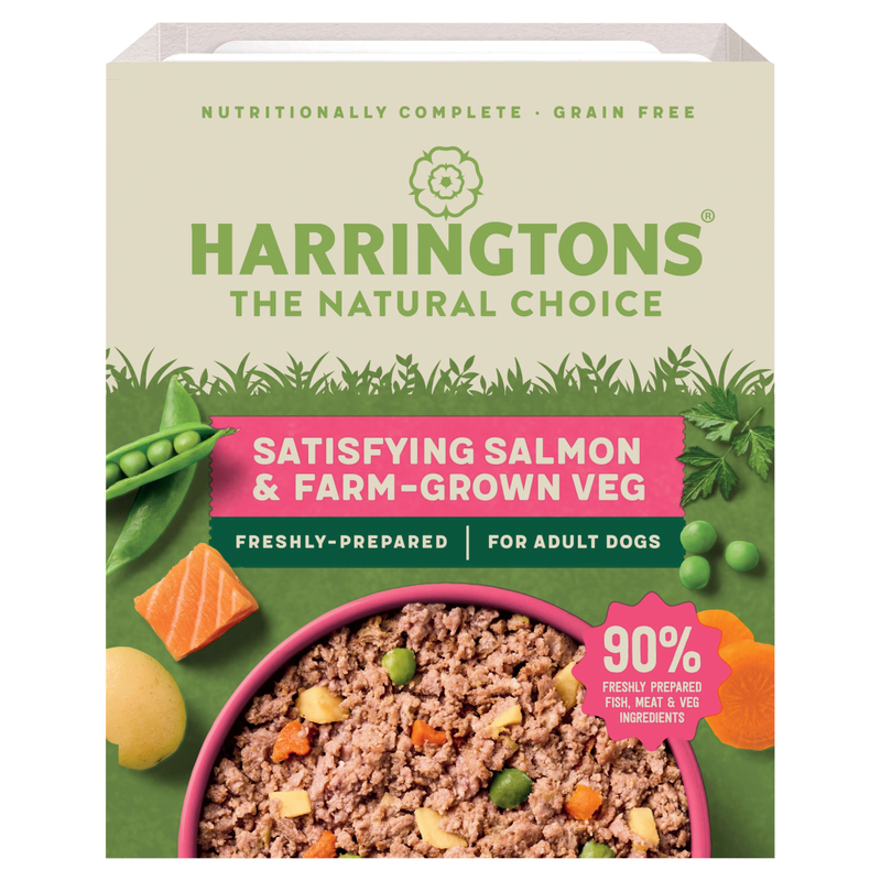 Satisfying Salmon & Farm-Grown Veg for Adult Dogs 400g