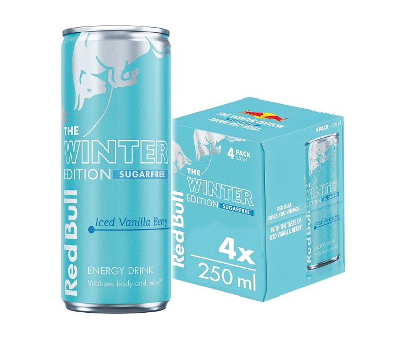 Red Bull The Winter Edition Sugar Free 4 X 250Ml - Image 2